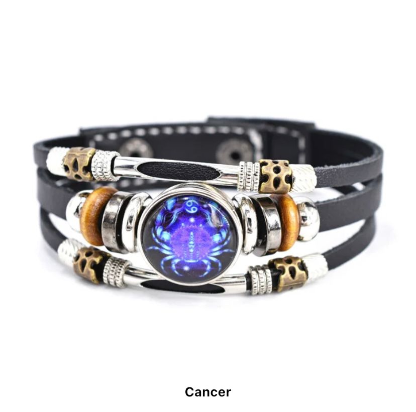 Cancer(Crab) Zodiac Bracelet.