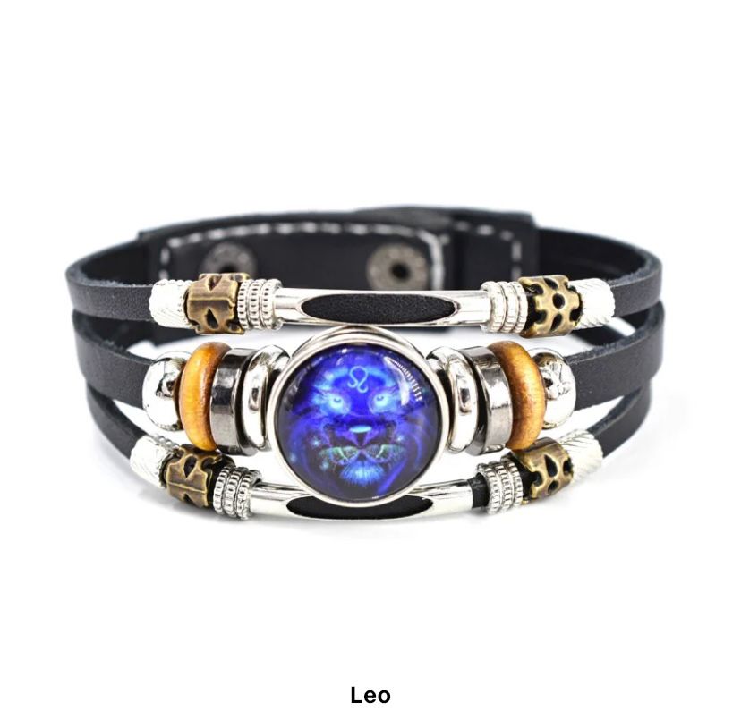 Leo(Lion) Zodiac Bracelet.