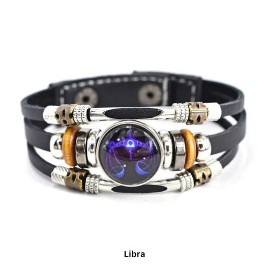 Libra(Scales) Zodiac Bracelet.